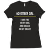 November Girl Ladies Fitted T-Shirt