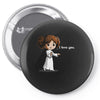 i love you Pin-back button