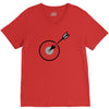 archery target V-Neck Tee
