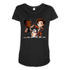high five Maternity Scoop Neck T-shirt