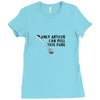 13. pull this fork please 012 Ladies Fitted T-Shirt