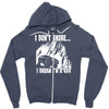 i dont snore i dream i`m a 4 x 4 Zipper Hoodie