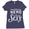 nerd is the new sexy Ladies Fitted T-Shirt