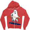 scorched Zipper Hoodie