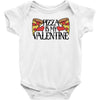 pizza is my valentine 4 Baby Bodysuit
