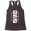 v2 eat sleep scuba dive Racerback Tank