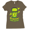 frankenstein&rsquo;s monster Ladies Fitted T-Shirt