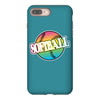 neon softball iPhone 8 Plus