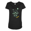 light off Maternity Scoop Neck T-shirt