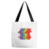 Goku Rainbow Tote Bags