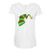 hat Maternity Scoop Neck T-shirt