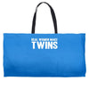 real women make twins Weekender Totes