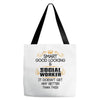 Smart Good Looking Social Worker Doesnt Get Better Than Tote Bags