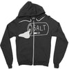 salt Zipper Hoodie