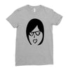 crazy girl Ladies Fitted T-Shirt
