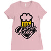 beer king Ladies Fitted T-Shirt