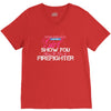 Move Over Boys Let This Girl Show You How To Be A Firefighter V-Neck Tee