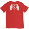 letter c with wings V-Neck Tee