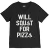 will squat for pizza V-Neck Tee