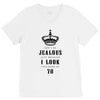 Don't Be Jealous Just Because Look This Good At 70 V-Neck Tee