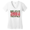 be the good Women's V-Neck T-Shirt