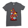 angle gravity Ladies Fitted T-Shirt