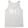 fishing   problem solved mens funny Tank Top
