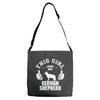 This Girl Loves Her German Shepherd Adjustable Strap Totes