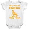 they see me rollin Baby Onesie