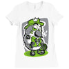 bird and money Ladies Fitted T-Shirt