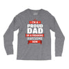 proud dad son Long Sleeve Shirts