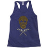 skull bullets Racerback Tank