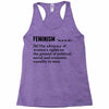 Feminism Noun Racerback Tank