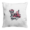 road closed Throw Pillow