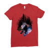 Mononoke Hime Ladies Fitted T-Shirt