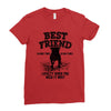 Best Friend Pİtbull Ladies Fitted T-Shirt