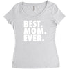 best. mom. ever Women's Triblend Scoop T-shirt