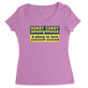 hokey cokey anonymous, ideal birthday gift or present Women's Triblend Scoop T-shirt