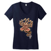 in space no one can hear you scream Women's V-Neck T-Shirt