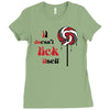 lick it Ladies Fitted T-Shirt