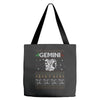 santa gemini christmas ugly t shirts Tote Bags