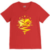 eryctriceps limited edition gold foil t shirt V-Neck Tee