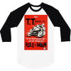 vintage tt race poster, ideal gift or birthday present 3/4 Sleeve Shirt