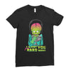 mars recruitment Ladies Fitted T-Shirt
