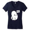 boo (2) Women's V-Neck T-Shirt