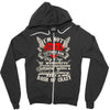 i'm not just a tattooed mom i,m a big cup Zipper Hoodie