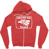 hecho en tejas Zipper Hoodie