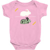 run away! run away! Baby Onesie