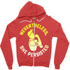 nevertheless she persisted Zipper Hoodie
