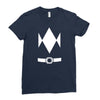 ranger team costume Ladies Fitted T-Shirt